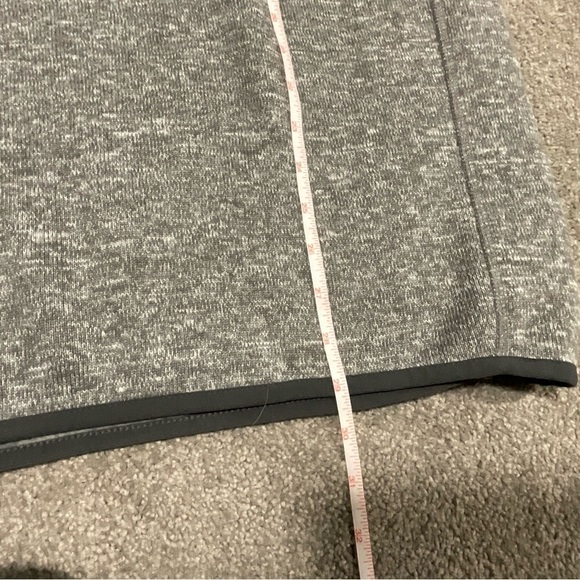 NEBRASKA CORNHUSKERS GRAY Sweater Fleece PULLOVER 1/2 ZIP sz large - Picture 3 of 12